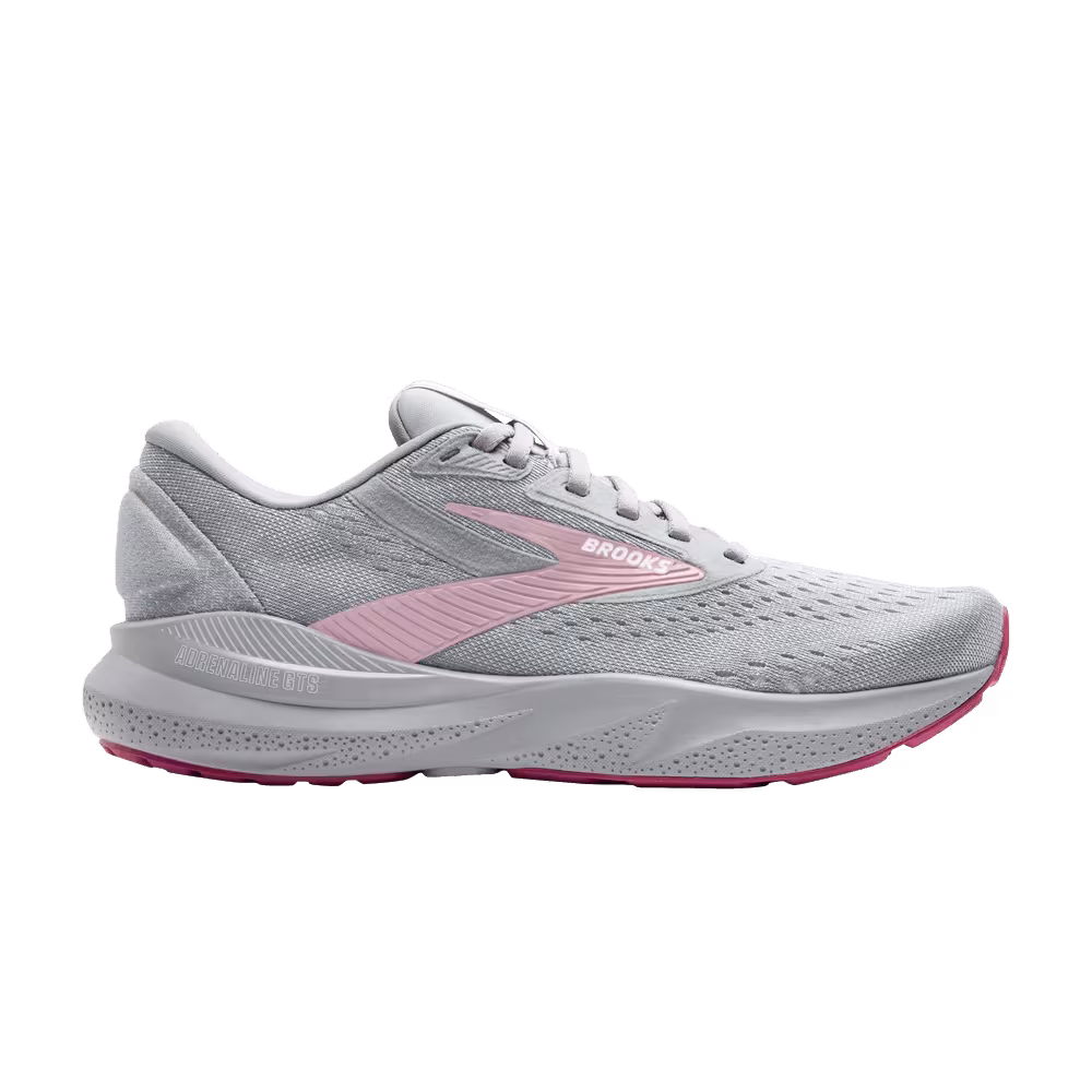 Brooks Women's Adrenaline GTS 24 2E Wide Alloy Zephyr