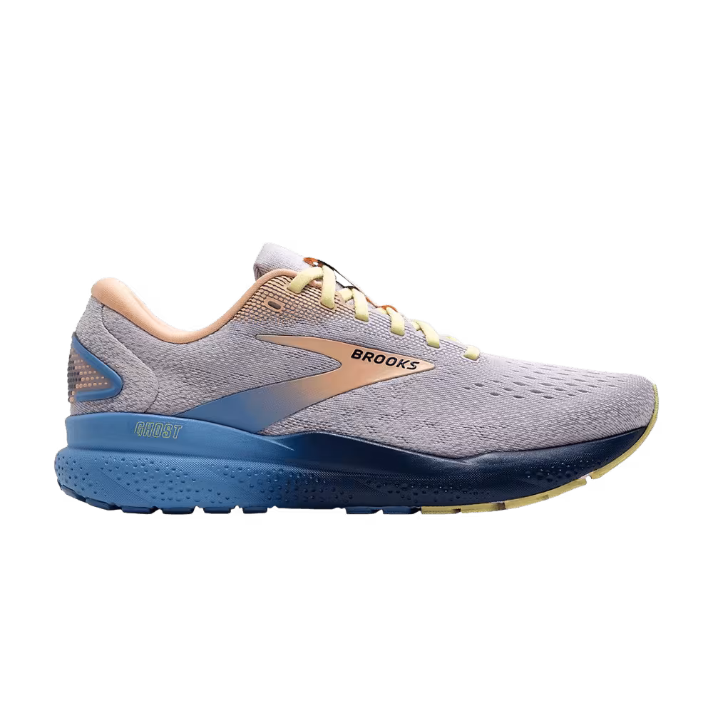 Brooks Women's Ghost 16 Haze Blueprint Peach