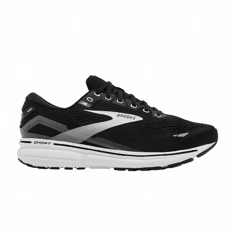Brooks Ghost 15 2E Wide 'Black Blackened Pearl'
