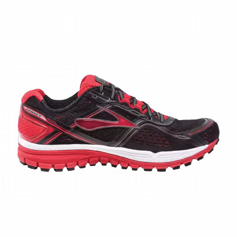 Brooks Ghost 8 'Black High Risk Red'