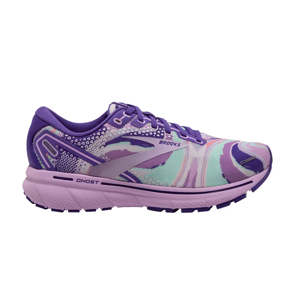 Brooks Women's Ghost 14 Violet Orchid Bouquet Tint