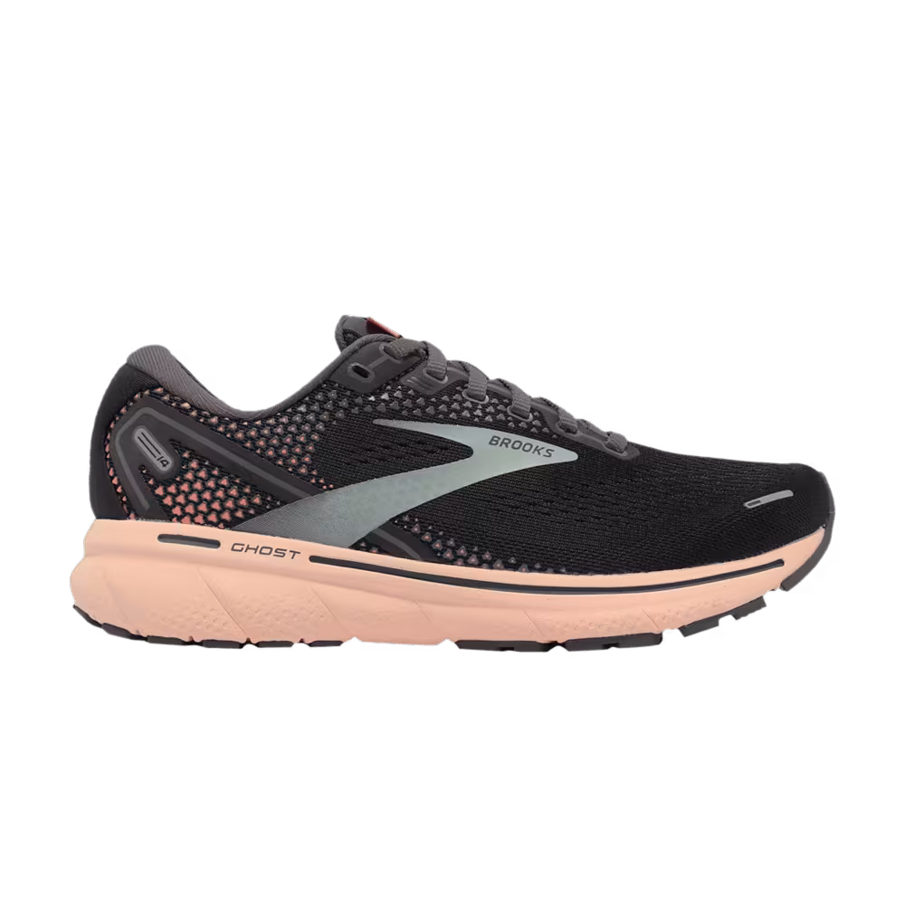 Brooks Women's Ghost 14 Black Pink