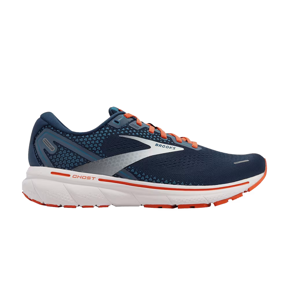 Brooks Ghost 14 Titan Teal Flame