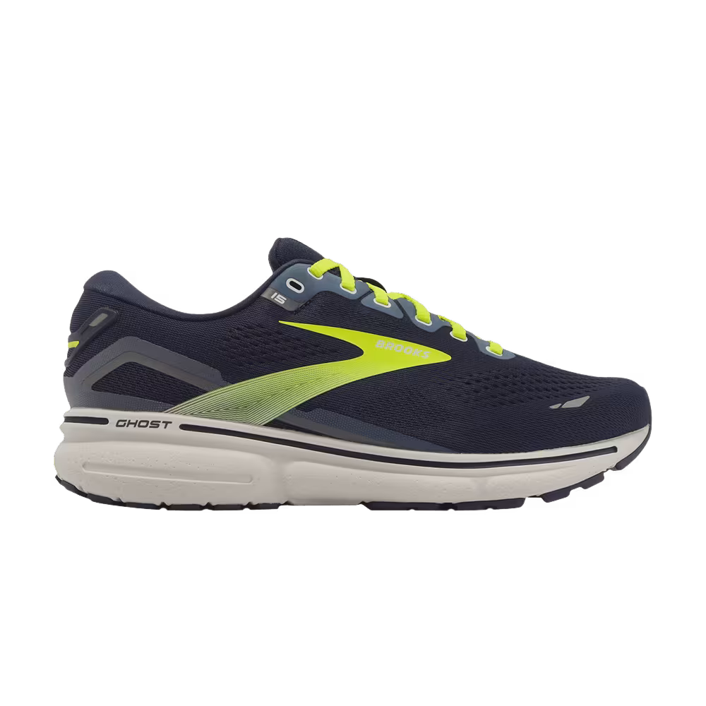 Brooks Ghost 15 2E Wide Peacoat Nightlife