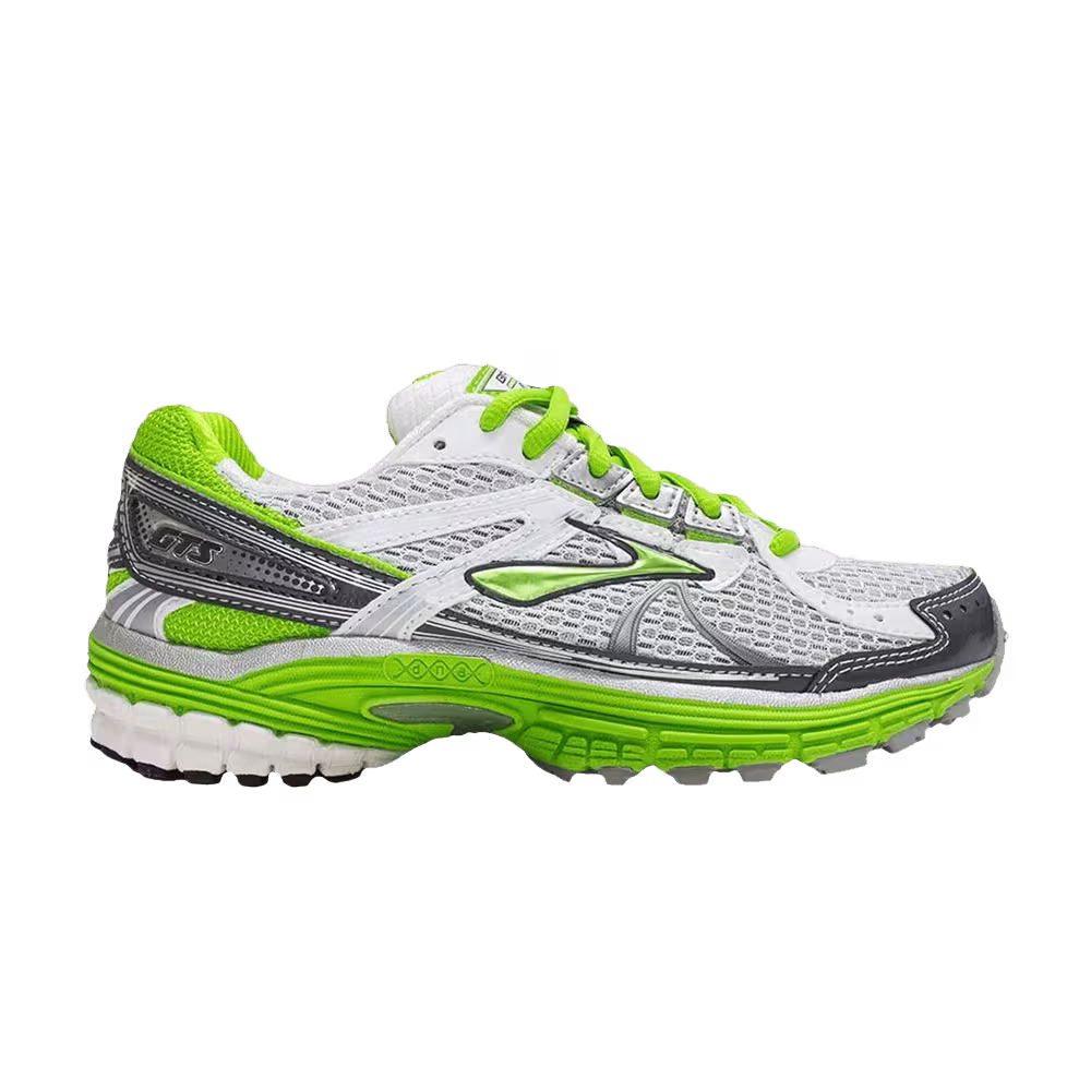 Brooks Women's Adrenaline GTS 13 White Lime Green