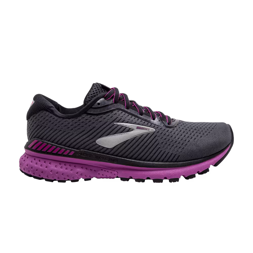Brooks Women's Adrenaline GTS 20 Black Hollyhock