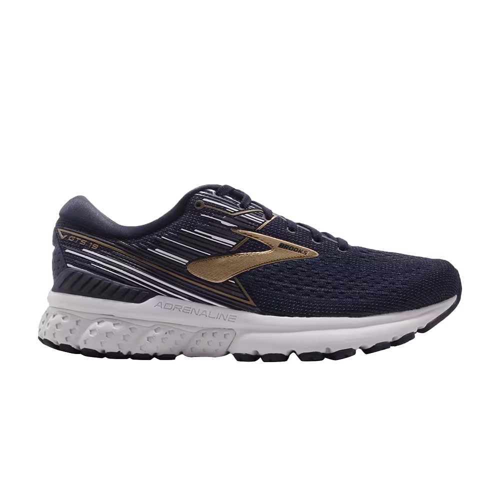 Brooks Adrenaline GTS 19 2E Wide Navy Gold