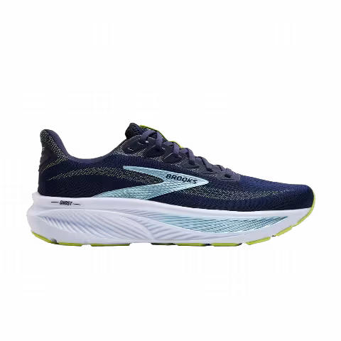 Brooks Ghost 17 'Peacoat Lime Blue'