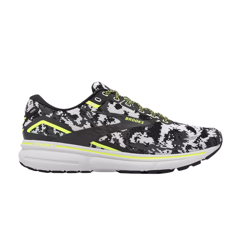 Brooks Ghost 15 Black Ebony Nightlife