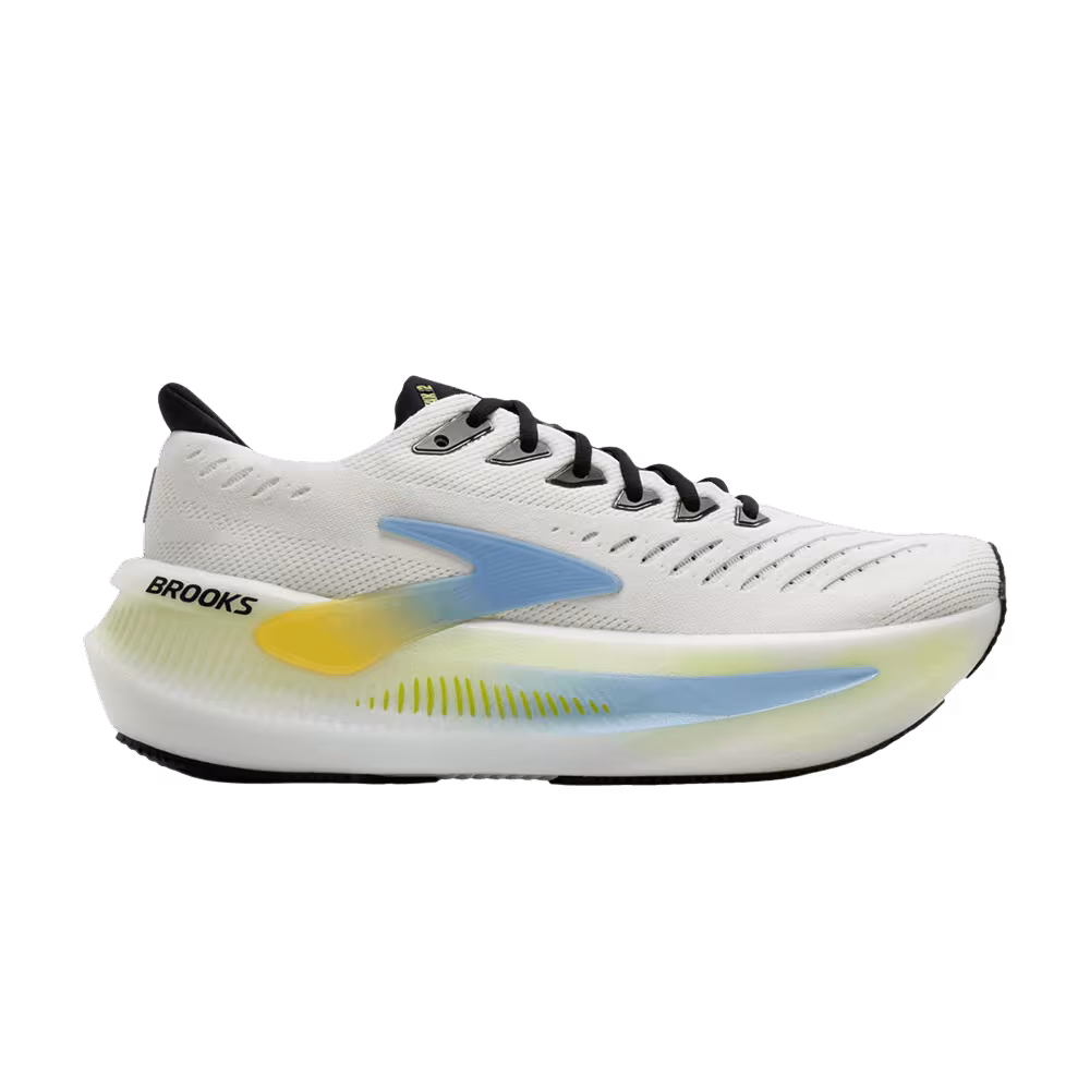Brooks Glycerin Max 2 Bright White Black Nightlife