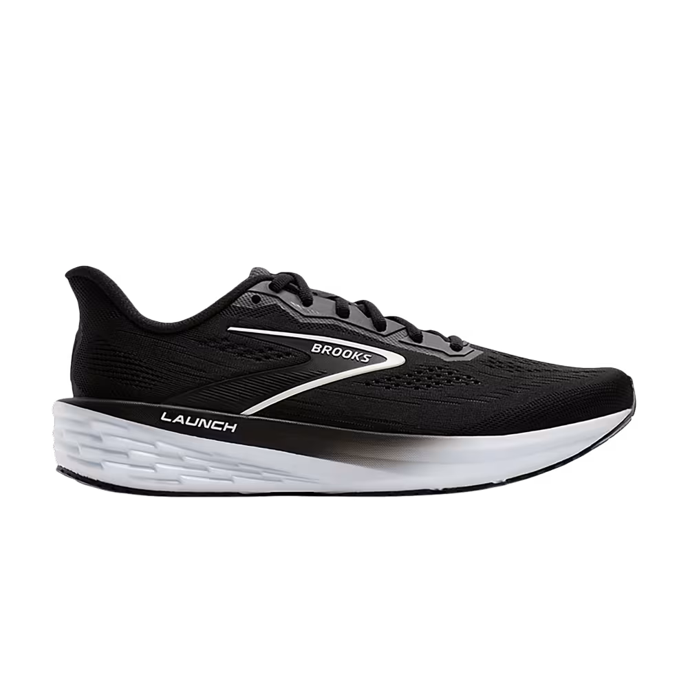 Brooks Launch 12 Black Grey White