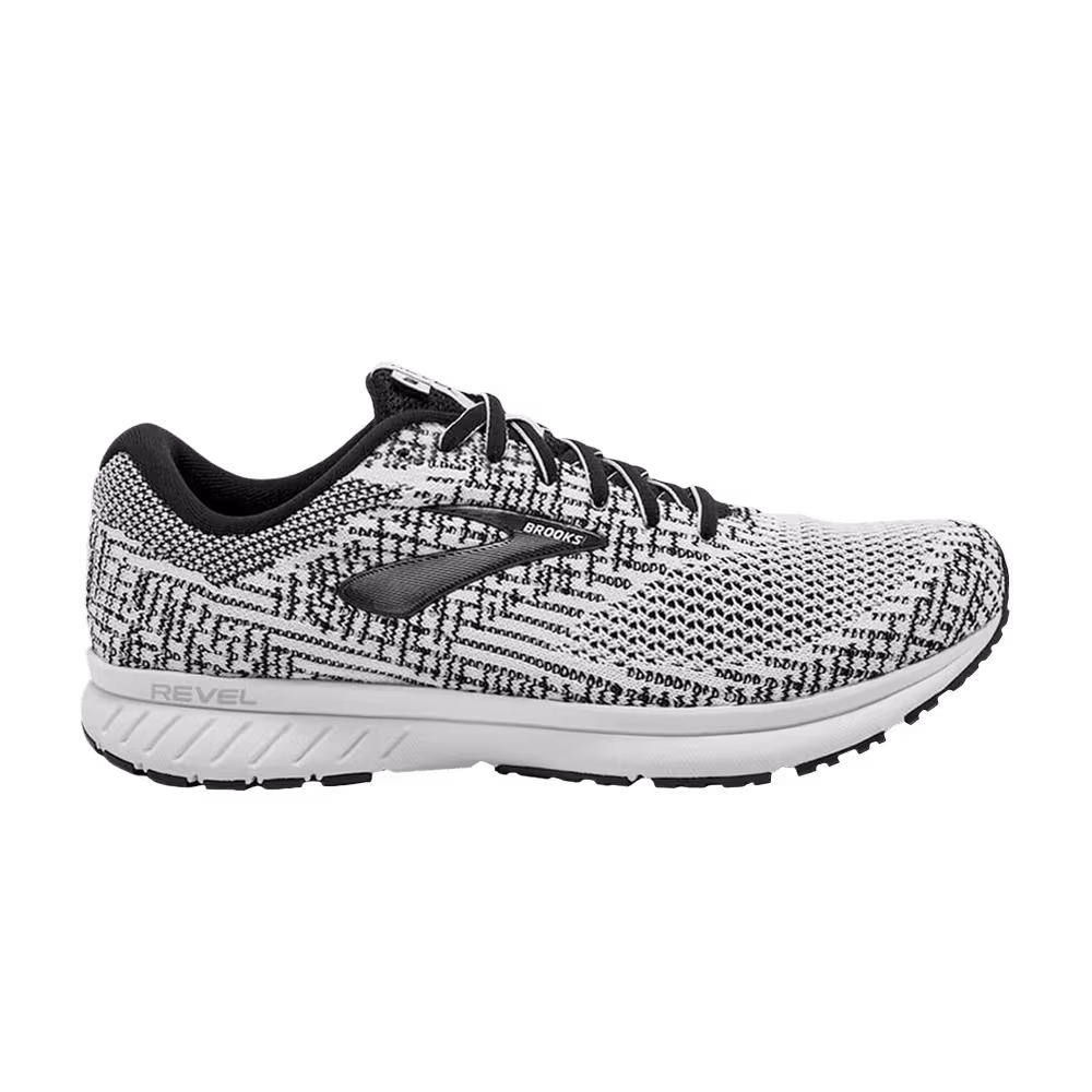 Brooks Women's Revel 3 White Black