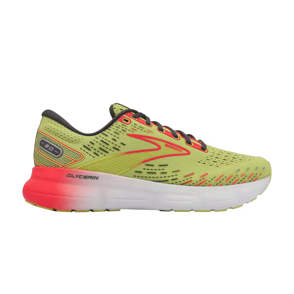 Brooks Glycerin 20 Lime Red Ebony