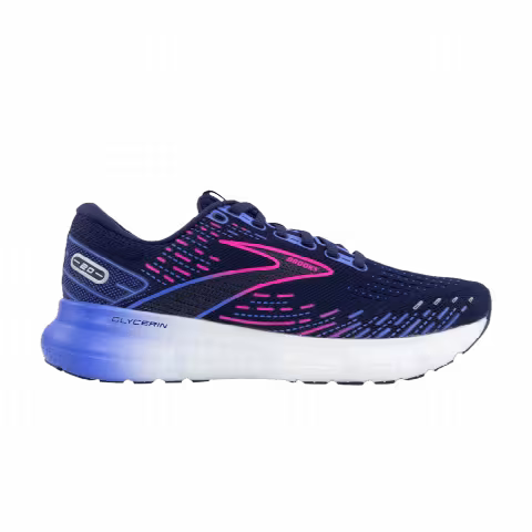 Brooks Wmns Glycerin 20 Wide 'Peacoat Pink'