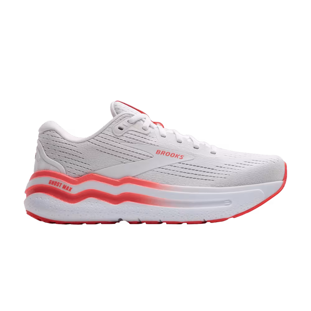 Brooks Women's Ghost Max 2 White Hot Coral