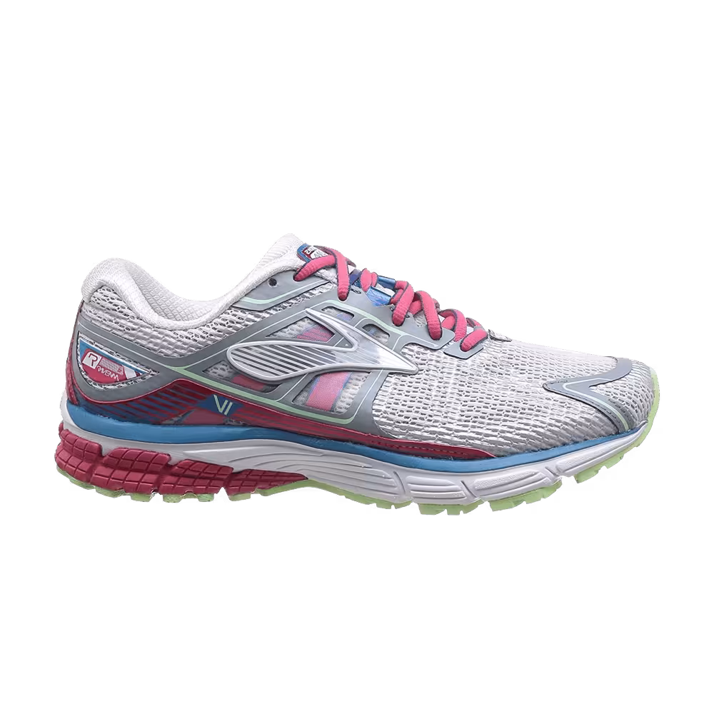 Brooks Women's Ravenna 6 White Raspberry