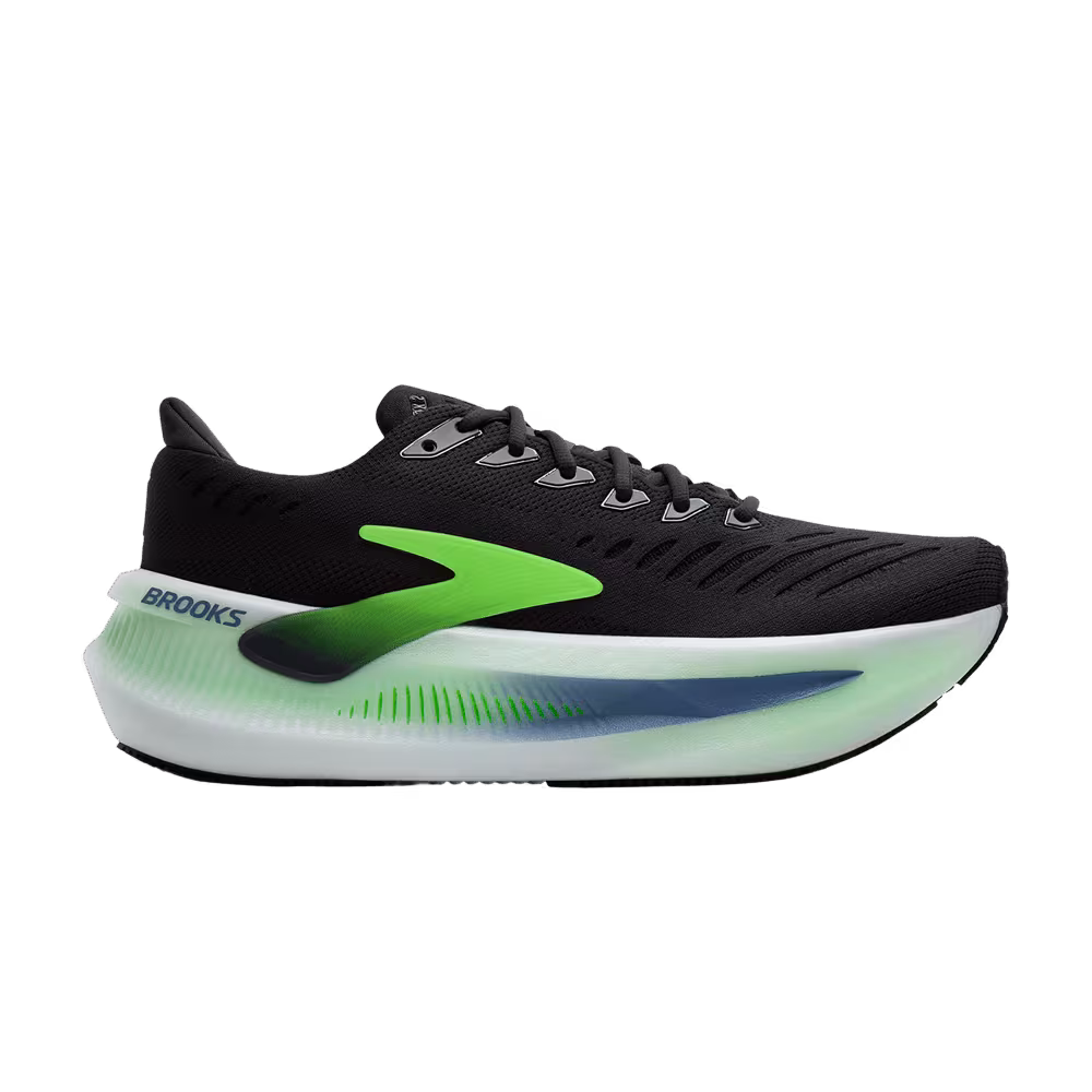 Brooks Glycerin Max 2 Phantom White Green Gecko
