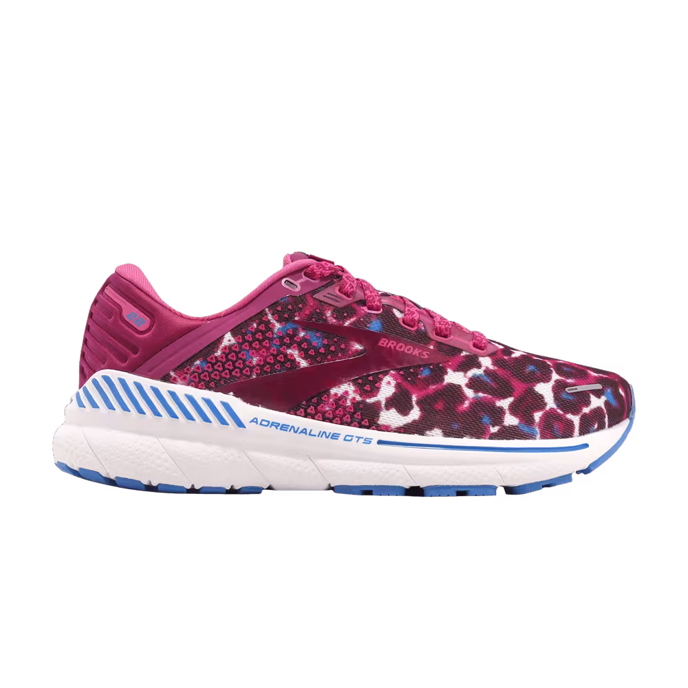 Brooks Women's Adrenaline GTS 22 Magenta Paint Smudge