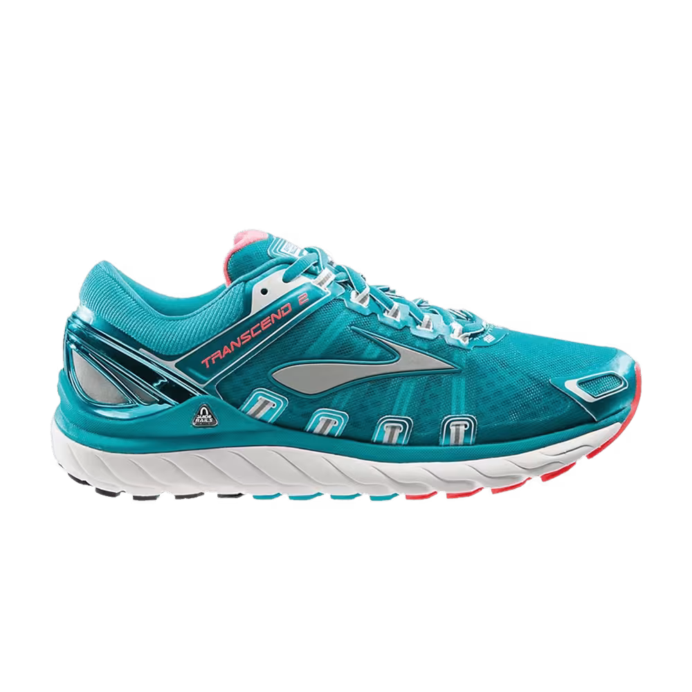 Brooks Women's Transcend 2 Caribbean Poppy Red