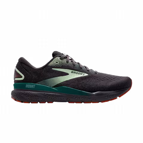 Brooks Ghost 16 'Blackened Pearl June BugGreen