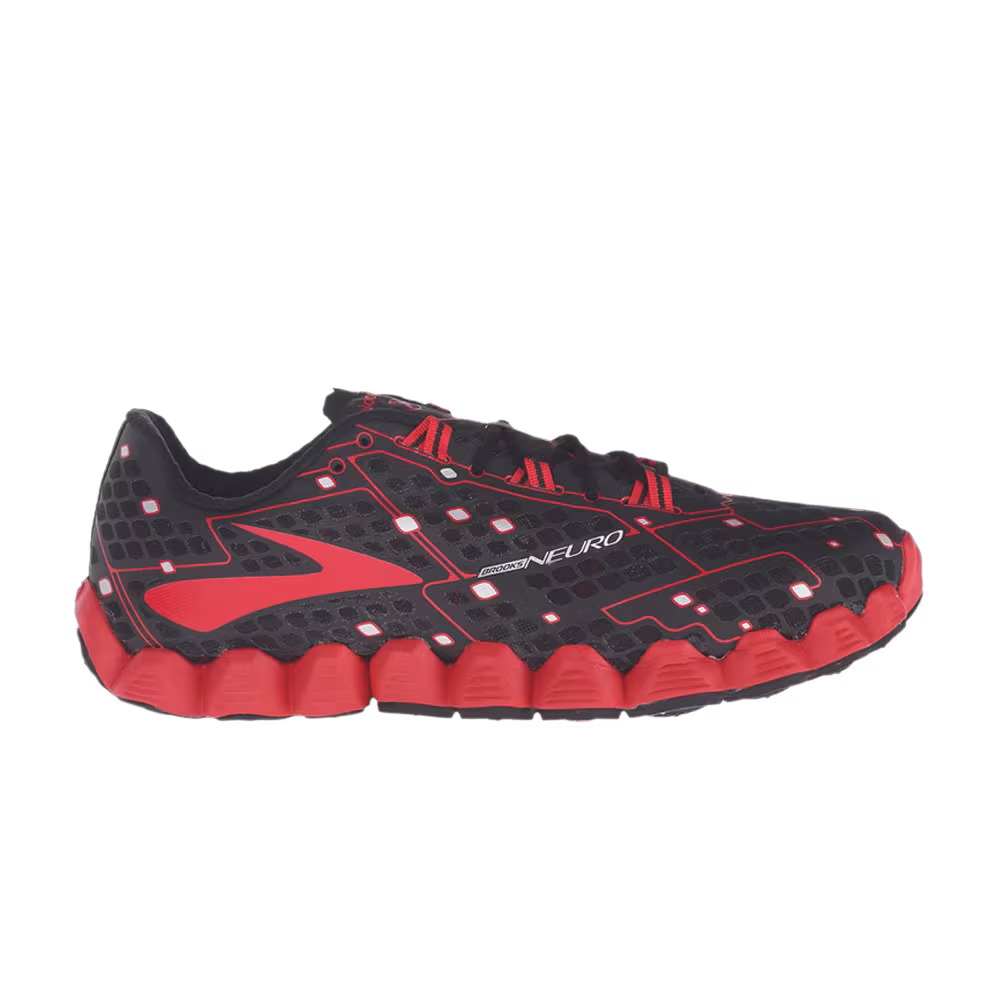 Brooks Neuro Black High Risk Red