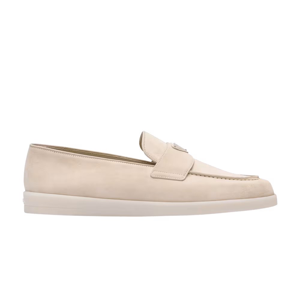 Prada Loafers Desert Beige