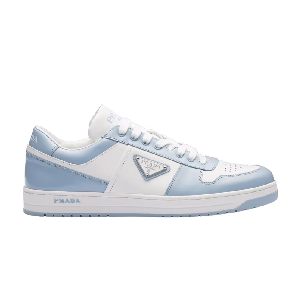 Prada Downtown Leather Light Blue