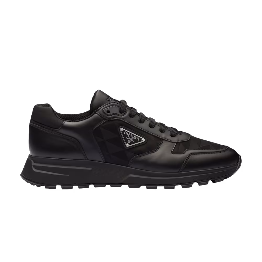 Prada Leather and Re-Nylon Black