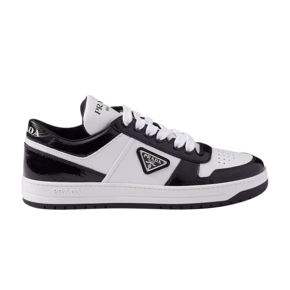 Prada Women's Downtown Leather White Black