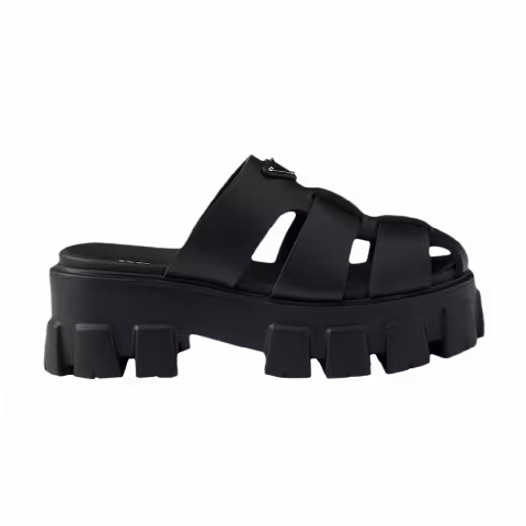 Prada Wmns Monolith Mule 'Black'
