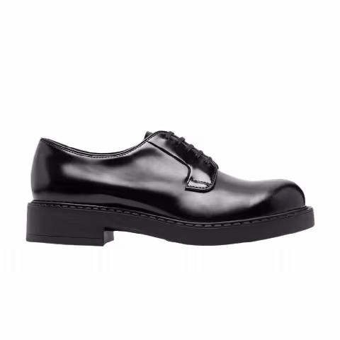 Prada Lace Up Derby 'Black'