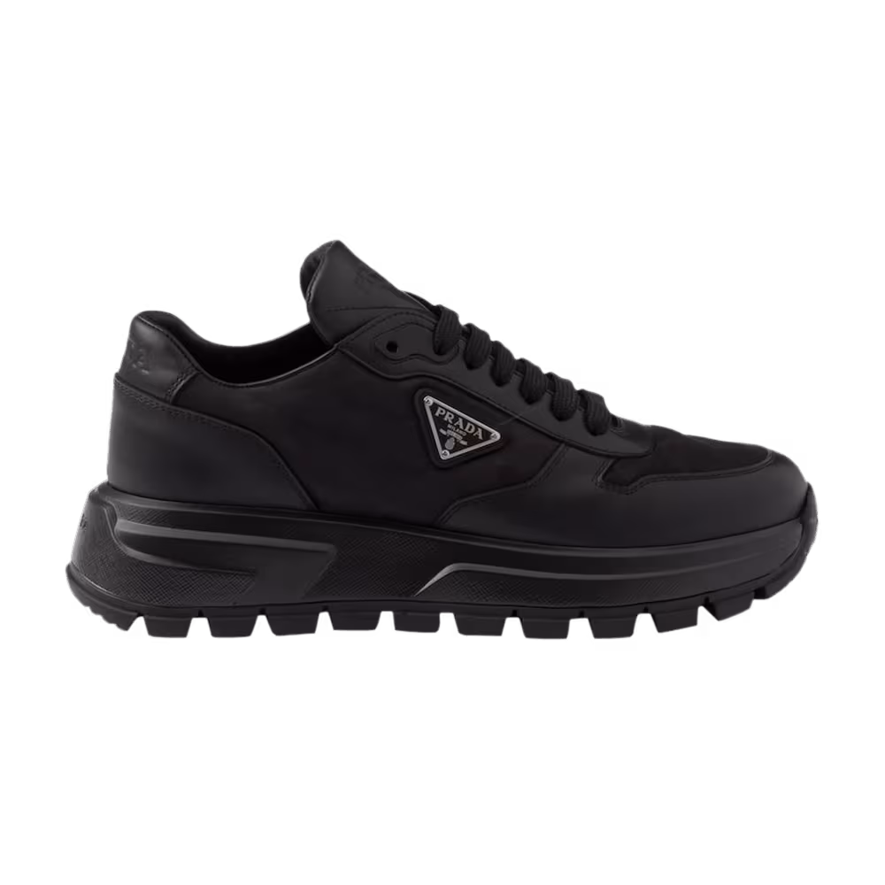 Prada Women's Prax 01 Re-Nylon Lug Sole Black