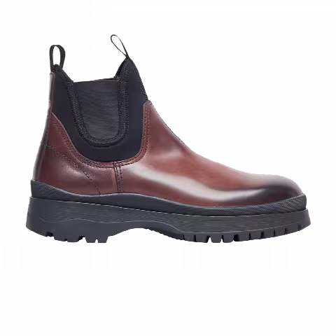 Prada Blixxen Ankle Boot 'Brown'