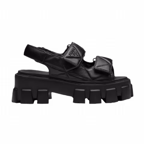 Prada Wmns Monolith Sandal 'Black'