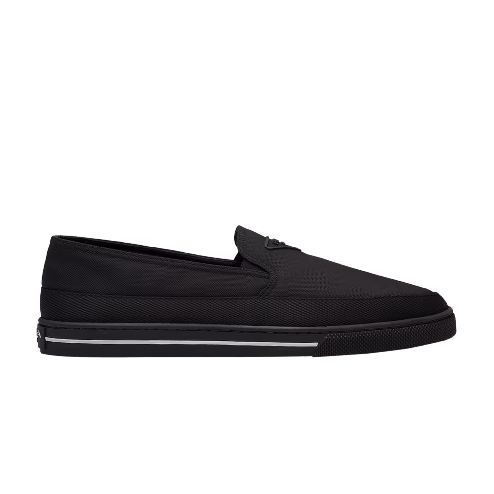 Prada Nylon Slip-On Black