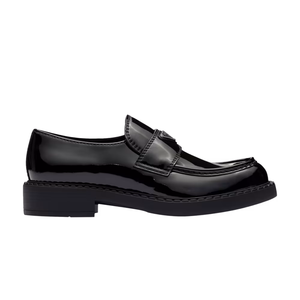 Prada Patent Leather Loafer Black