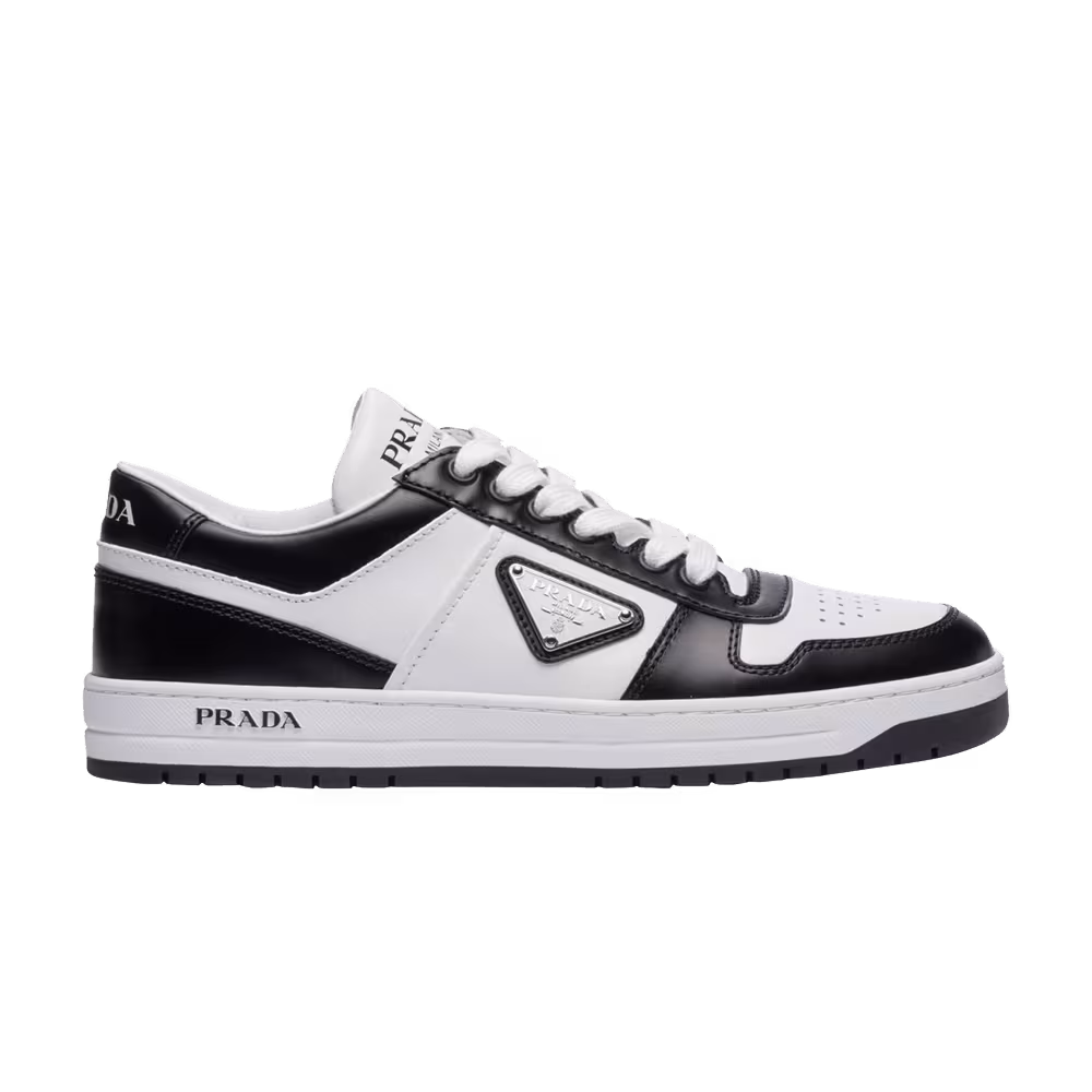 Prada Women's Downtown Leather Black White