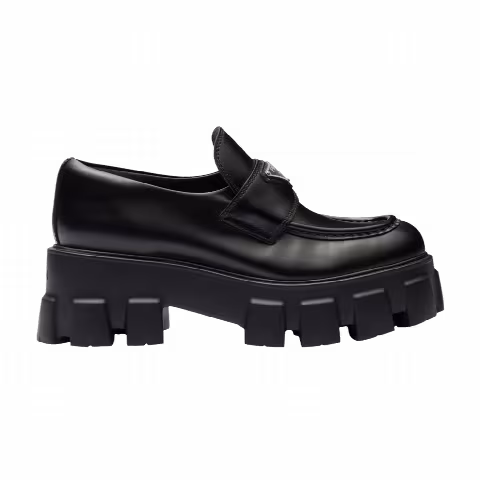 Prada Wmns Monolith Loafer 'Black'