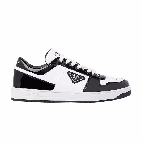 Prada Downtown Leather 'Black White Patent'