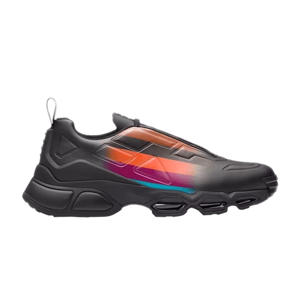 Prada Collision Cross Sneaker Black Astral Blue