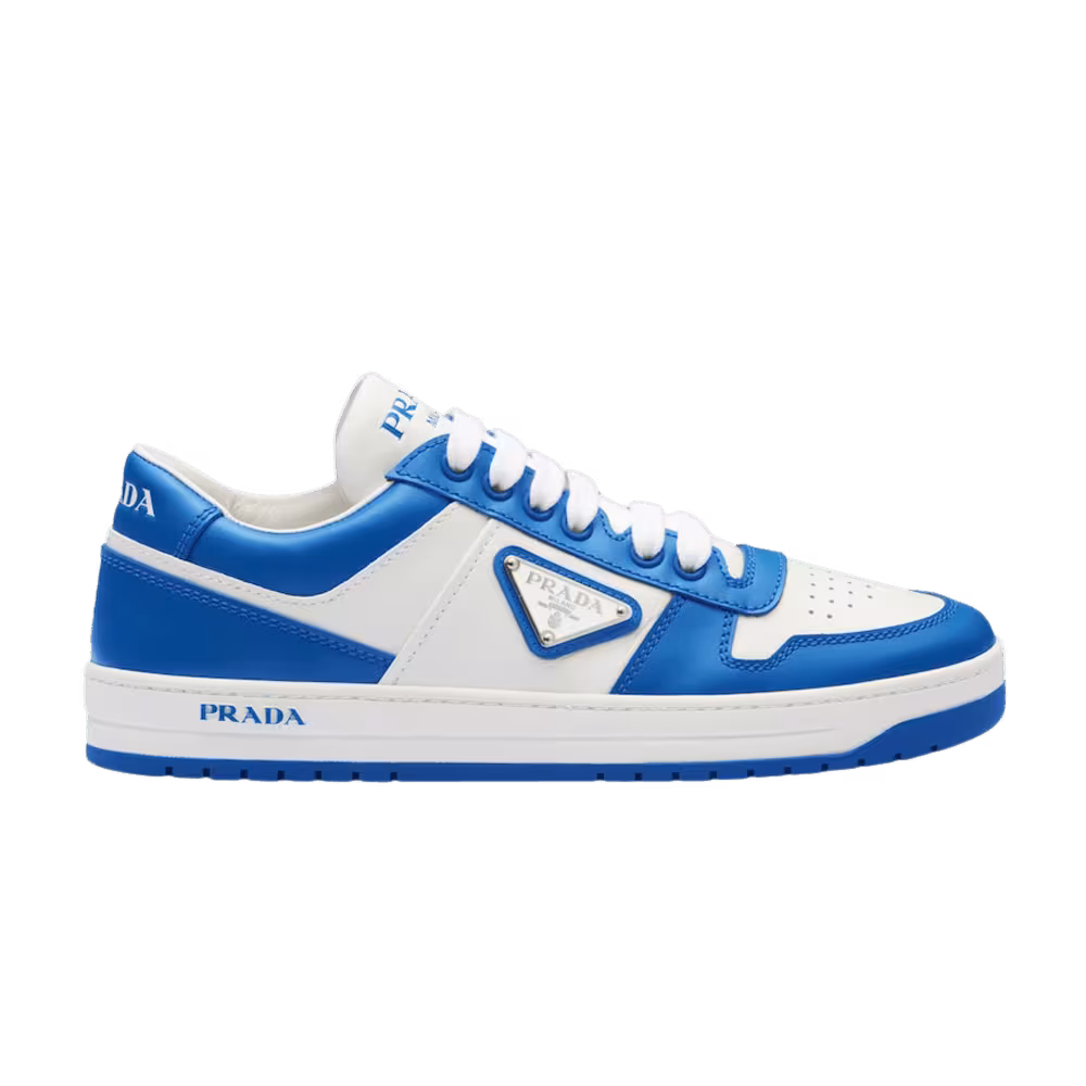Prada Women's Downtown Leather Cobalt Blue