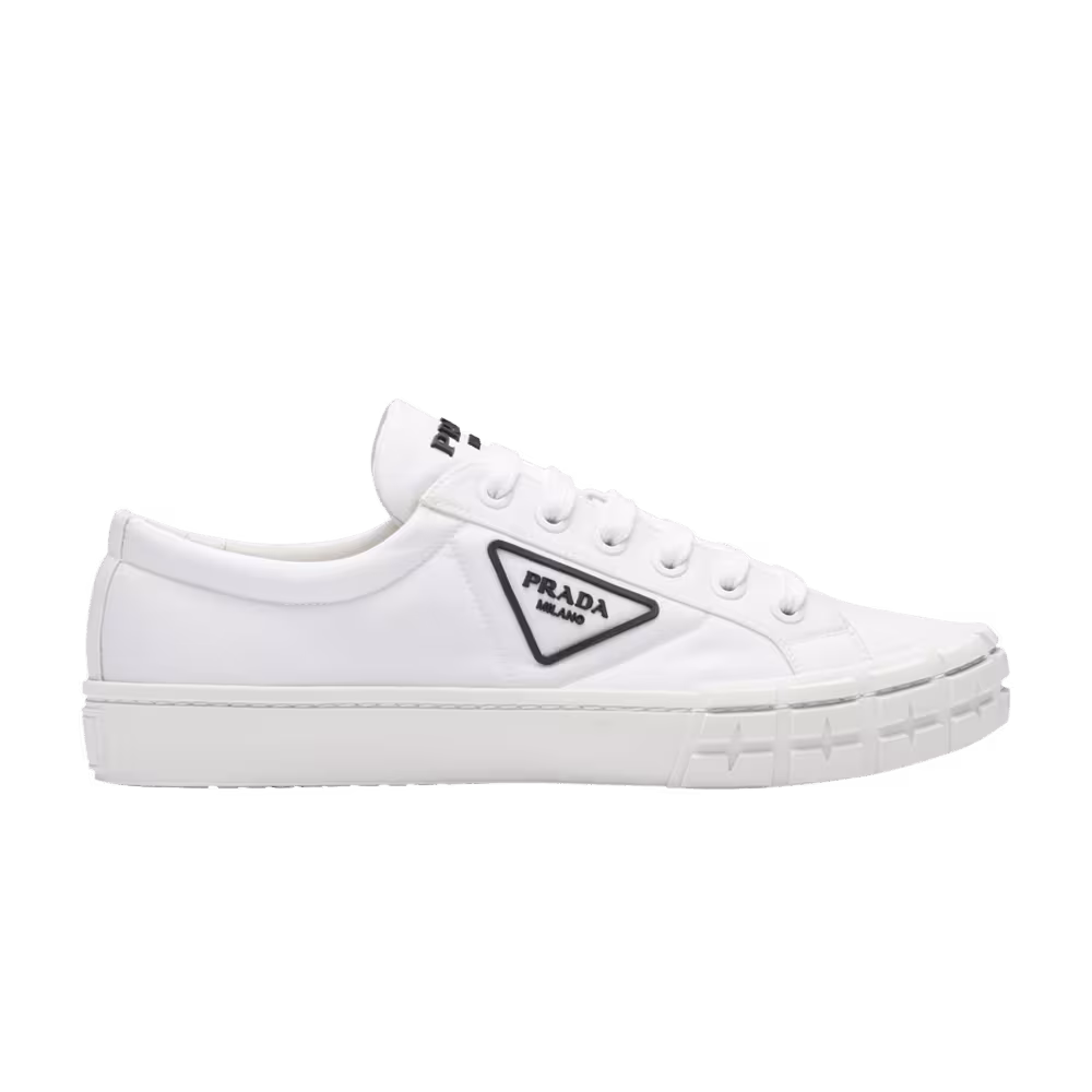 Prada Cassetta Wheel White Nylon 2021