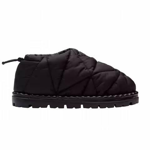 Prada Wmns Blow Padded Slip-On 'Black'