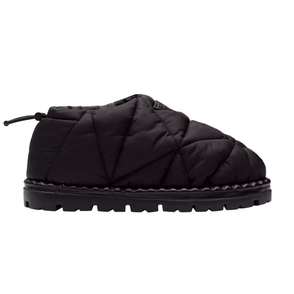 Prada Women's Blow Padded Slip-On Black