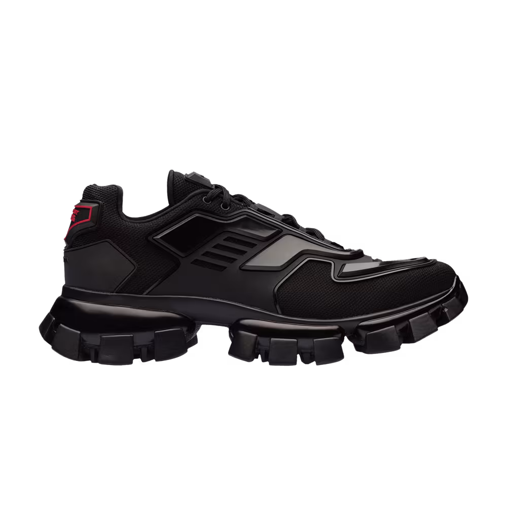 Prada Cloudbust Thunder Knit Black Red