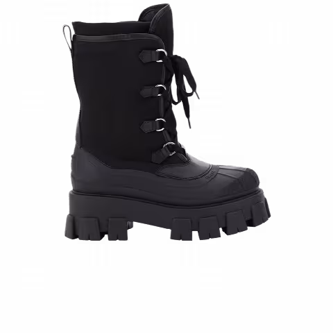 Prada Monolith Wmns Chunky Sole Boot 'Black'