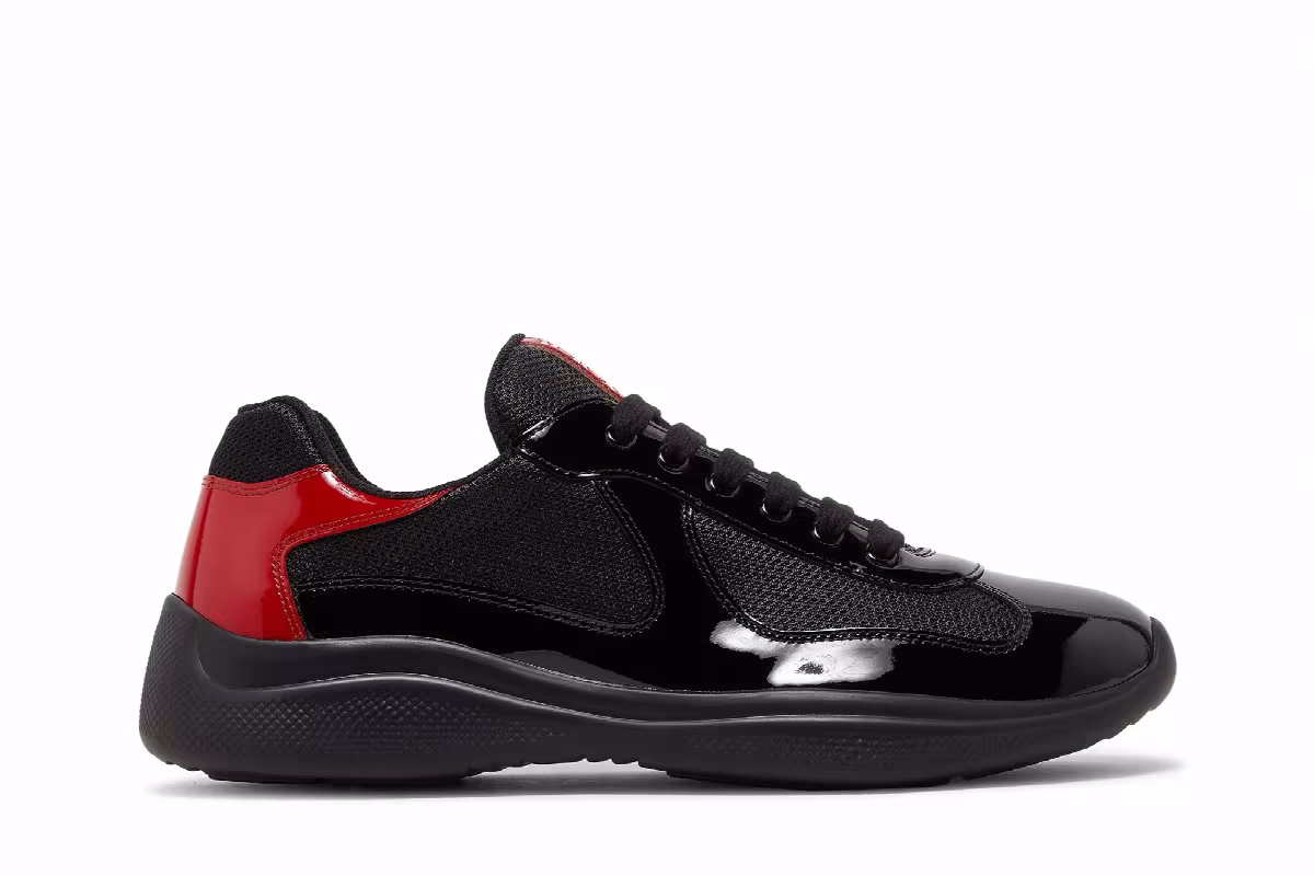 Prada America's Cup Anthracite Red, view 2