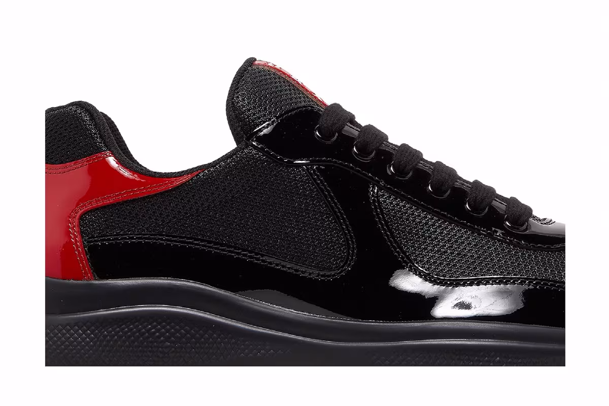 Prada America's Cup Anthracite Red, view 3