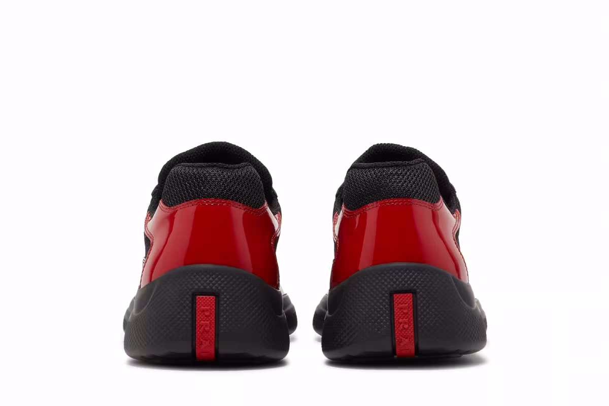 Prada America's Cup Anthracite Red, view 7