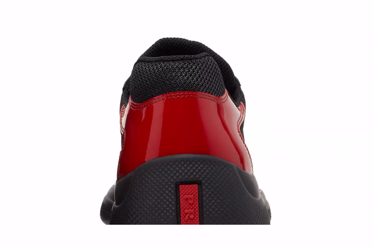 Prada America's Cup Anthracite Red, view 8